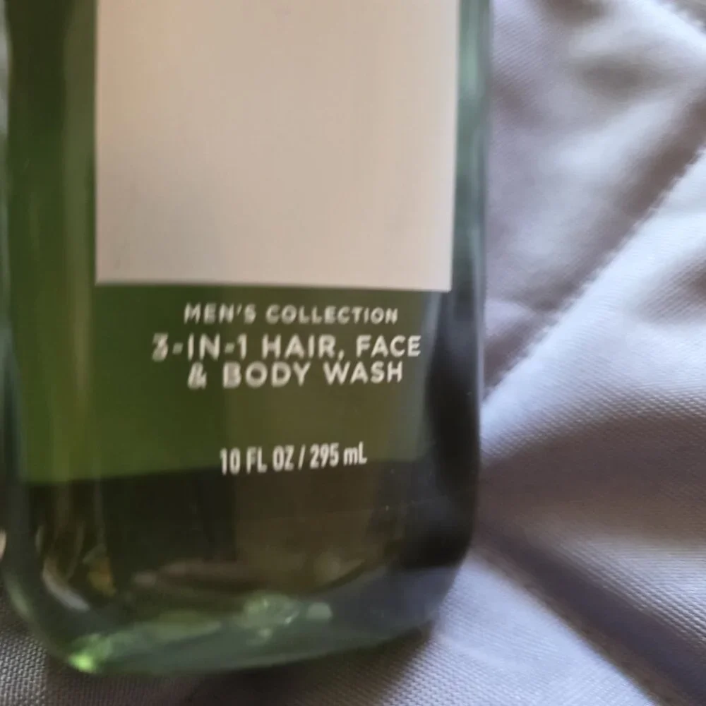 Bath & Body Works Freshwater Men's Collection 3 In 1 Hair Face & Body Wash 10 oz